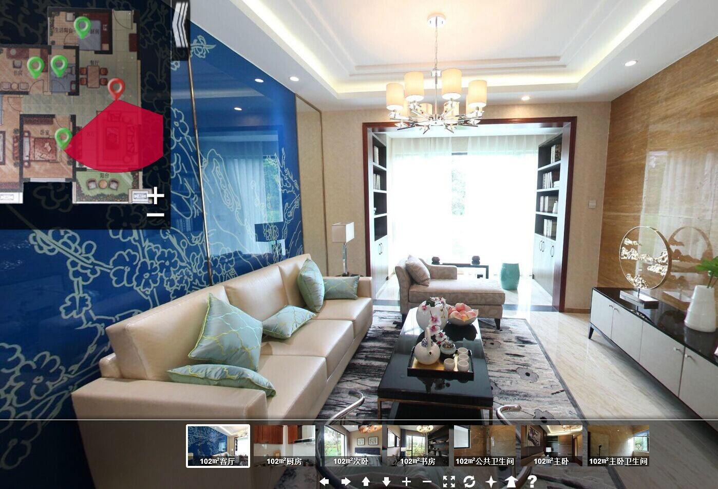 360全景告訴你如何足不出戶就能看房